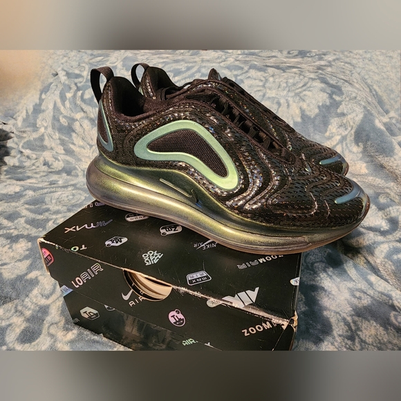 Mesh Shoes Air Max 72 Iridescent Nike Sneaker Iridescent Air Max